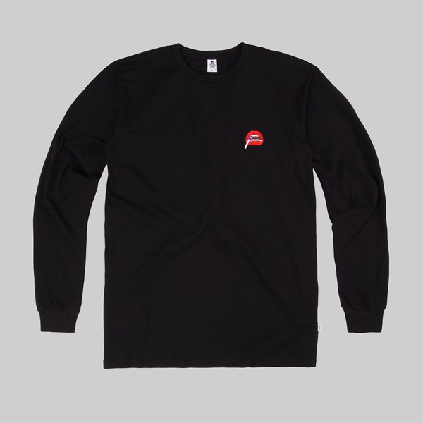 POST DETAILS KITSCH TWO LONG SLEEVE TEE BLACK  